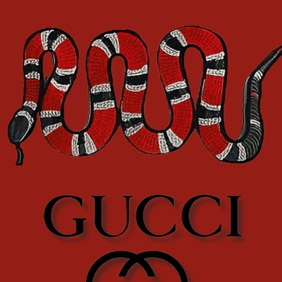 GUCCI SNAKE POSTER 11X 14 PRINT GREAT GIFT FOR GUCCI FANS - Picture 2 of 2